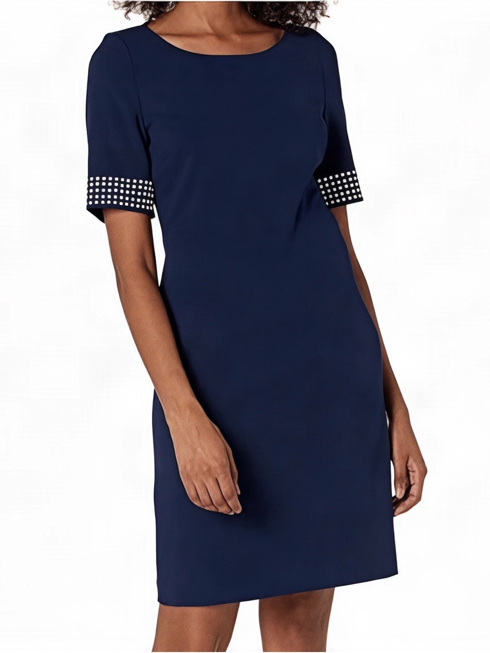 $240 Karl Lagerfeld Paris Dress Decorative Sleeves Size 12 Women’s
